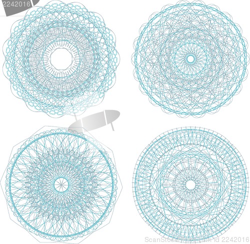 Image of background with lace ornament - mandala