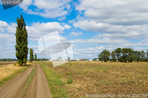 Image of way to village