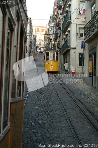 Image of tranway in lisbon