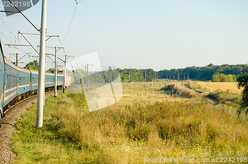 Image of view from train