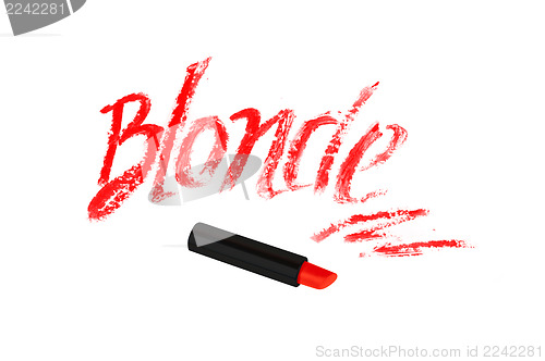Image of blonde