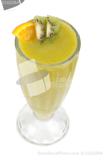 Image of kiwi and passionfruit cocktail