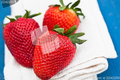 Image of Fresh strawberries