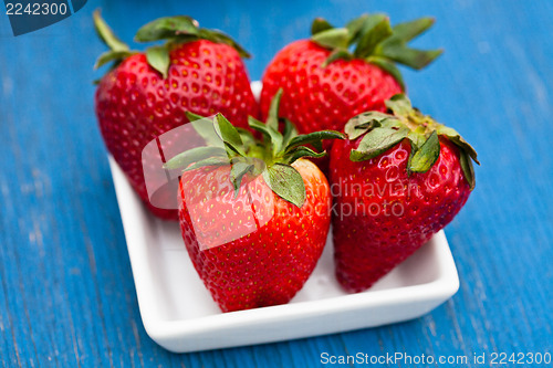 Image of Fresh strawberries