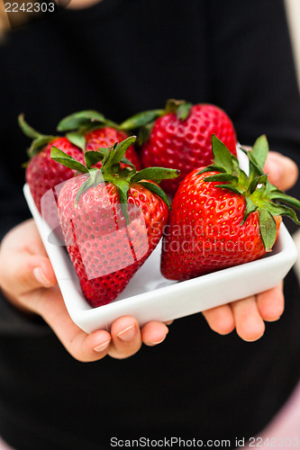 Image of Fresh strawberries