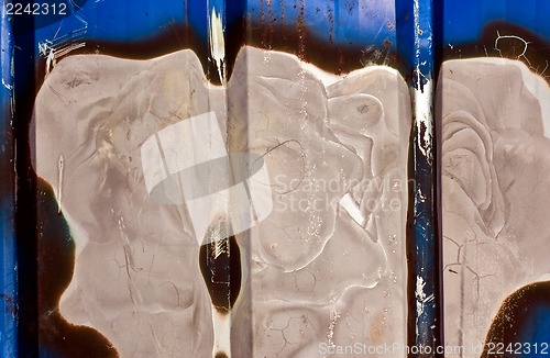 Image of Colored grunge iron background