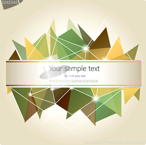 Image of Abstract  Geometric Background with place for your text.
