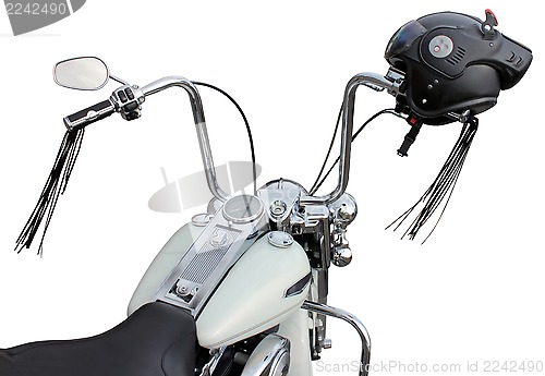 Image of Handlebar and Helmet