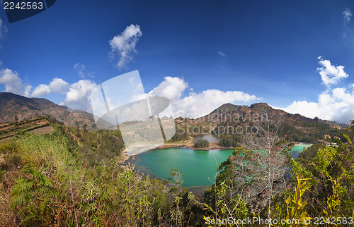 Image of Dieng Plateau, Jawa, Indonesia, Telaga Wama lake