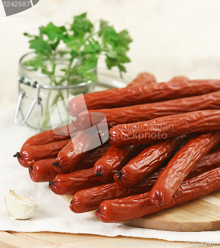 Image of smoked sausages