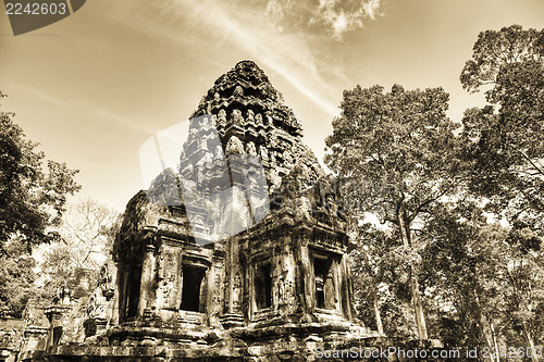 Image of Thommanon temple in  Angkor   Cambodia