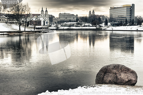 Image of River Svisloch in Minsk