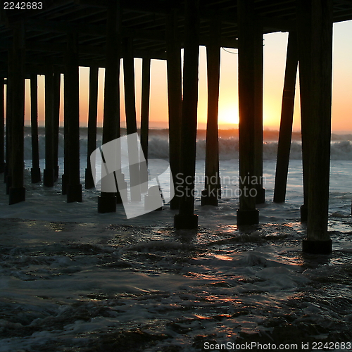 Image of Sunset Under The Pier