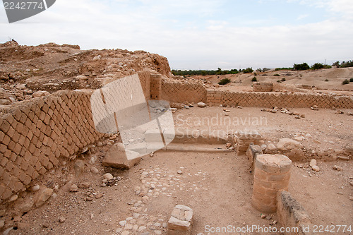 Image of King Herod's palace ruins