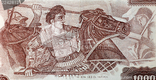 Image of Alexander The Great in Battle