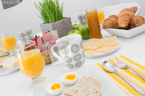 Image of Tasty and healthy breakfast