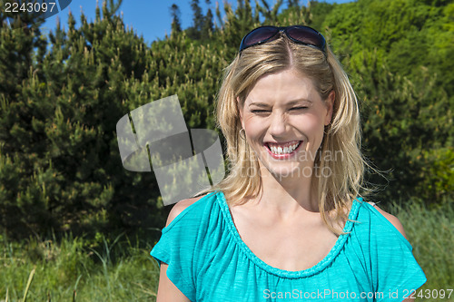 Image of Portrait Of Laughing Woman