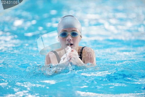 Image of swimmer woman