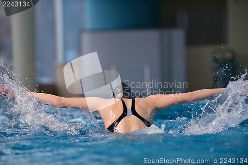 Image of swimmer woman