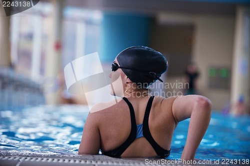 Image of swimmer woman