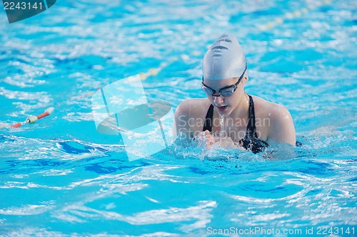 Image of swimmer woman
