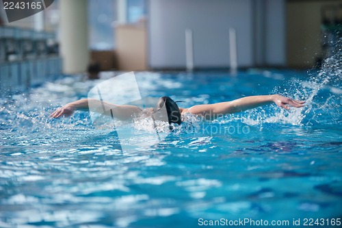 Image of swimmer woman