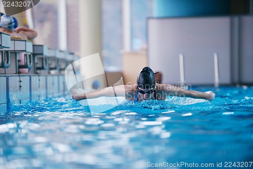 Image of swimmer woman