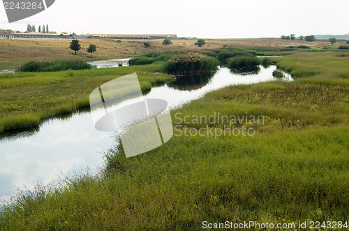 Image of steppe river