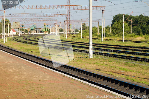 Image of railway tracks