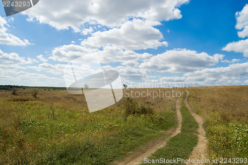 Image of road to sky