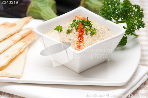 Image of moutabal baba ghanoush eggplant dip