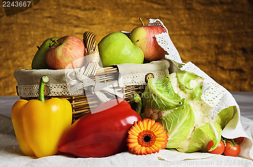 Image of Vegetables And Fruits