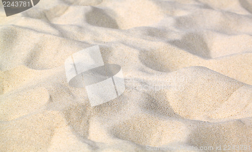 Image of white sand