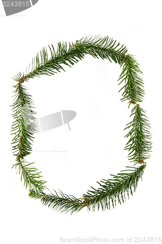 Image of O - symbol from christmas alphabet