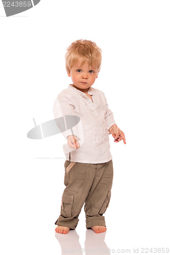 Image of Full length portrait of a young boy