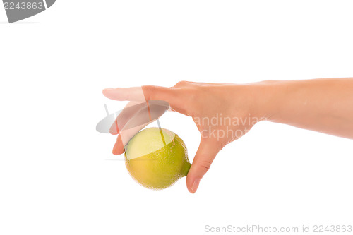 Image of Hand with lemon