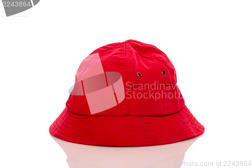 Image of Red fisherman hat