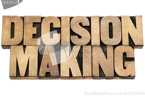 Image of decision making