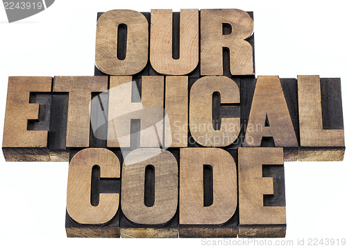 Image of our ethical code