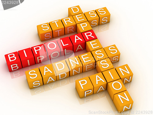 Image of 3d Bipolar disorder background 