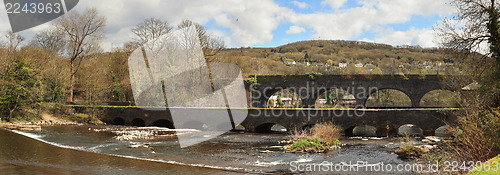 Image of Aberdulais aquaduct in Wales