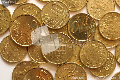 Image of Euro coins