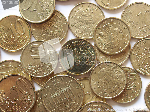 Image of Euro coins