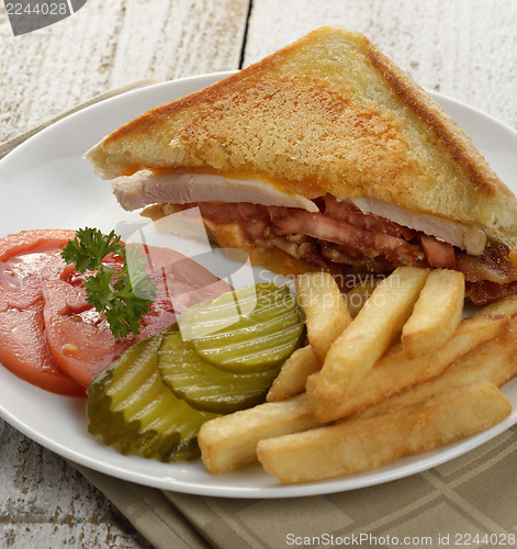 Image of Ham Or Turkey Sandwich