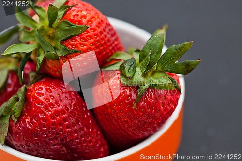 Image of Fresh strawberries