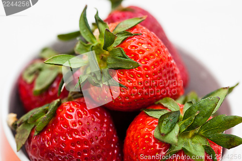 Image of Fresh strawberries