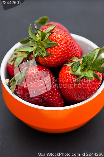 Image of Fresh strawberries