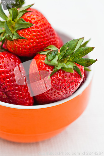 Image of Fresh strawberries