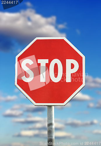 Image of stop sign