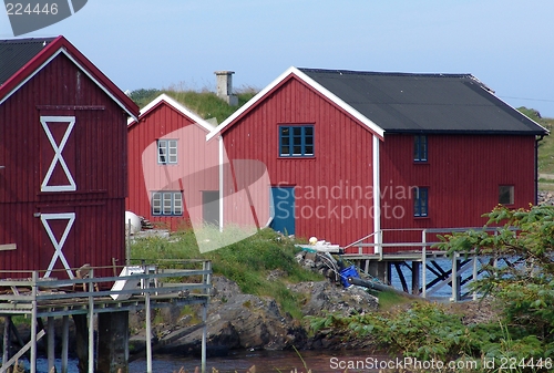 Image of Red seahouse